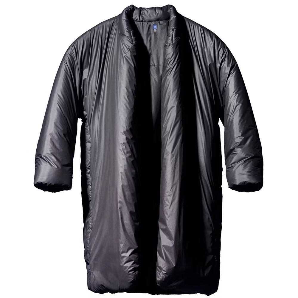 YEEZY x Gap x Balenciaga Long Round Black Puffer Coat - Picture 5 of 8